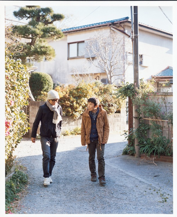 松本大洋と五十嵐大介の対談風景。写真撮影：平野太呂（Taro Hirano）