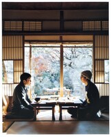 松本大洋と五十嵐大介の対談風景。写真撮影：平野太呂（Taro Hirano）