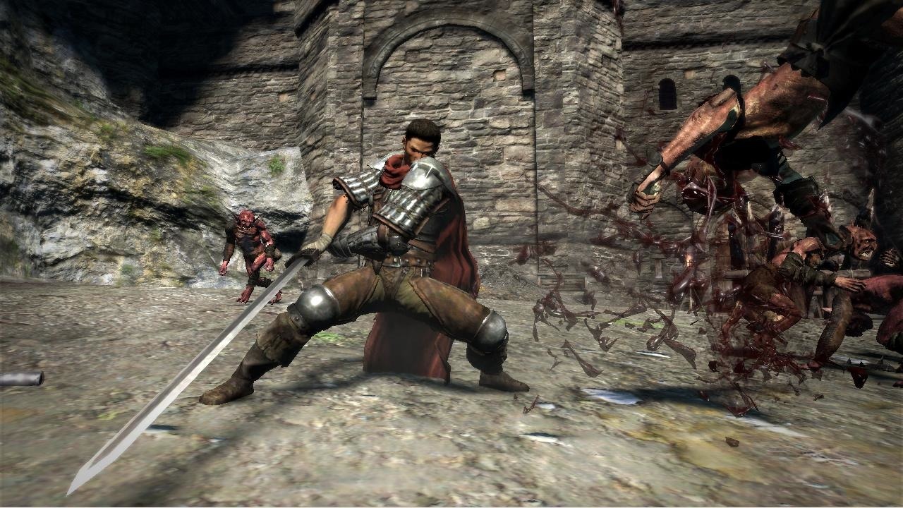 「切り込み隊長の装具」着用イメージ。(C)CAPCOM CO., LTD. 2012 ALL RIGHTS RESERVED.