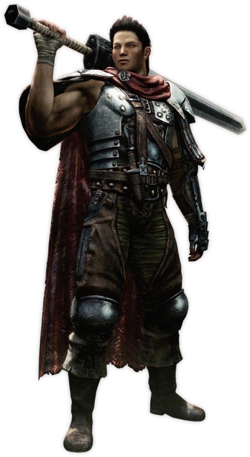 「切り込み隊長の装具」着用イメージ。(C)CAPCOM CO., LTD. 2012 ALL RIGHTS RESERVED.