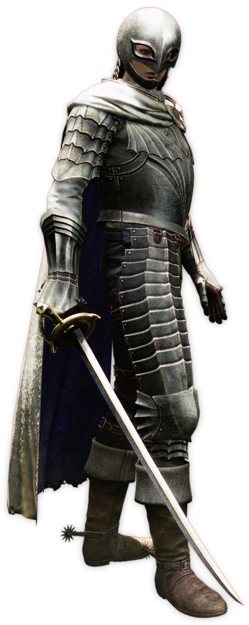 「白い鷹の装具」着用イメージ。(C)CAPCOM CO., LTD. 2012 ALL RIGHTS RESERVED.