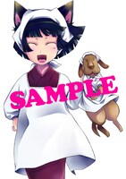 COMIC ZINで配布されるイラストカード。