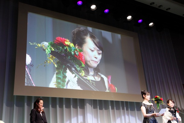 第15回文化庁メディア芸術祭贈呈式の模様。