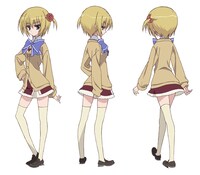 廣松理圭の設定画。※画像のカラーは仮のため、変更の可能性があります(C)2012 すかぢ・狗神煌／海老栖川高校天悶部