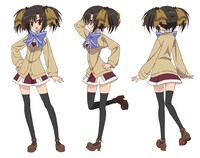 戸田山響子の設定画。※画像のカラーは仮のため、変更の可能性があります(C)2012 すかぢ・狗神煌／海老栖川高校天悶部