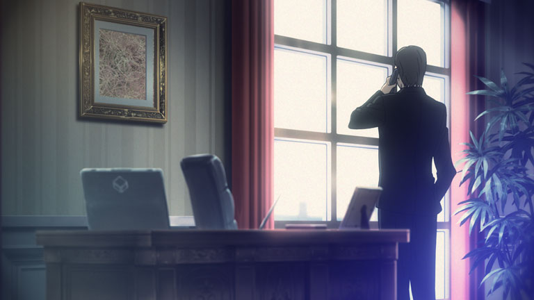 ショートアニメの一場面。(C) 2011, 2012 ENTERBRAIN, INC.