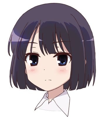 鷺森灼（CV：内山夕実）設定画(C) 小林 立/スクウェアエニックス・咲阿知賀編製作委員会