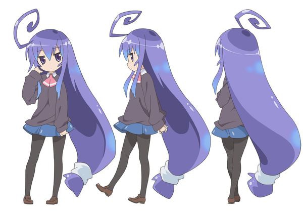 御庭つみきのビジュアル。(C)異識・芳文社／あっちこっち製作委員会