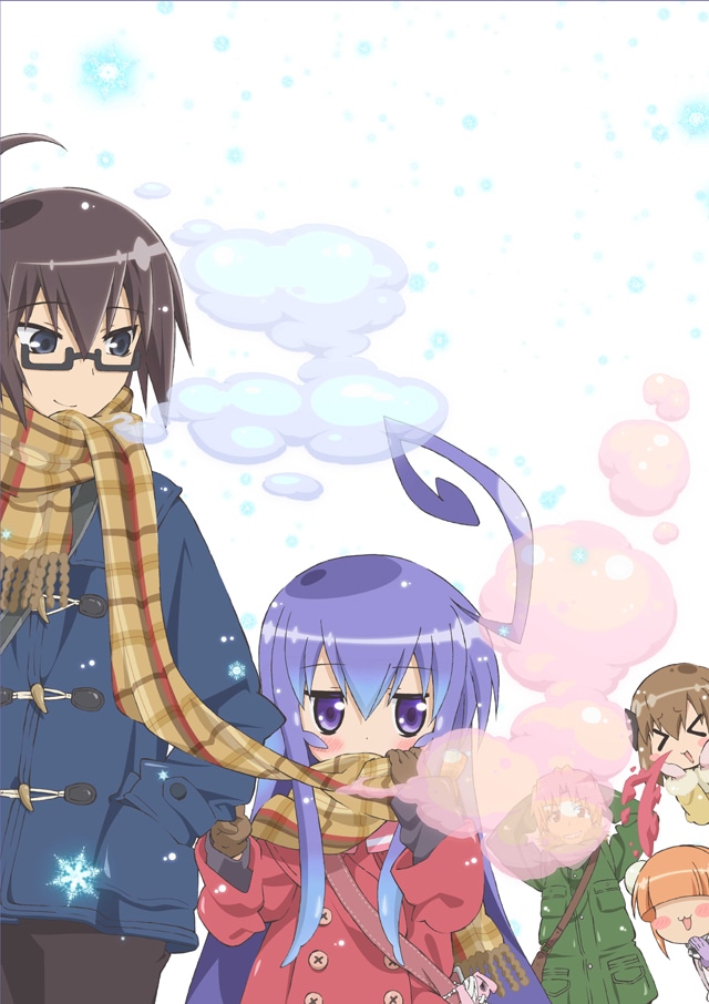 TVアニメ「あっちこっち」のキービジュアル。(C)異識・芳文社／あっちこっち製作委員会