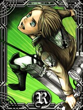 ソーシャルゲーム「進撃の巨人」の画面。(C)諫山創/講談社 (C)Konami Digital Entertainment