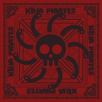 「海賊旗ミニバンダナ～麦わらの一味+九蛇海賊団Ver.～OP展2012」予価1000円。(C)尾田栄一郎 / 集英社