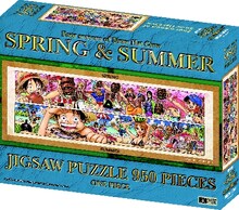「ジグソーパズル～Four seasons of Straw Hat Crew "SPRING＆SUMMER" ～OP展2012」予価3000円。(C)尾田栄一郎 / 集英社