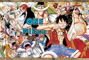「ポストカードセット~ONE PIECEクロニクルVer.~ OP展2012」のうち1枚。価格は500円。(C)尾田栄一郎 / 集英社