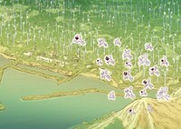 しりあがり寿 「海辺の村 discontinuous day」より (C)しりあがり寿／エンターブレイン