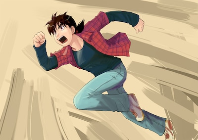 「金田一少年の事件簿」扉イラスト (C)天樹征丸・さとうふみや／講談社