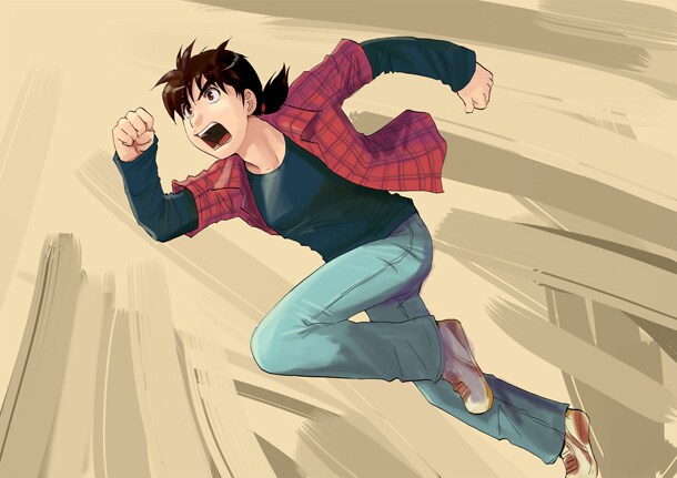 「金田一少年の事件簿」扉イラスト (C)天樹征丸・さとうふみや／講談社