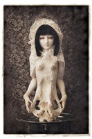 森馨が「『蹂躙史エピトマイザ』―ある幻想の娼館―」のために制作した人形。