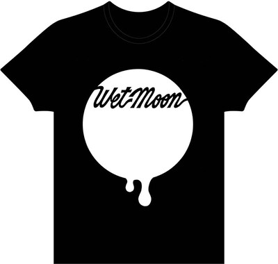 「Wet Moon」ロゴTシャツ