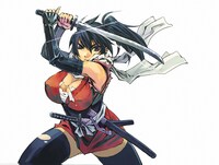 「魔乳秘剣帖」の魔乳千房。(C)2007 Hideki Yamada/PUBLISHED BY ENTERBRAIN, INC.