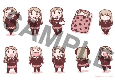 漫画全巻ドットコム特典のオリジナルタオルに入る絵柄の全パターン。