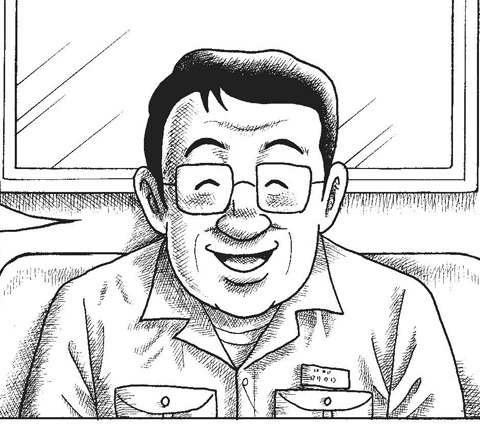 「さんてつ -日本鉄道旅行地図帳 三陸鉄道 大震災の記録-」より。(C)吉本浩二　2012／新潮社　月刊コミック@バンチ