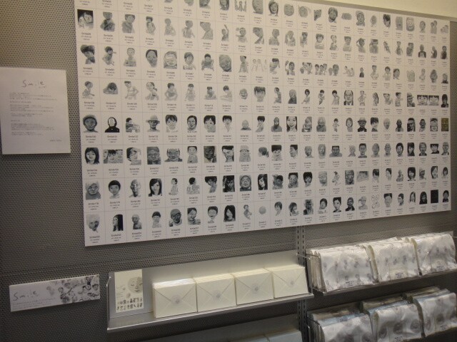 SHIBUYA TSUTAYAでの展示風景。