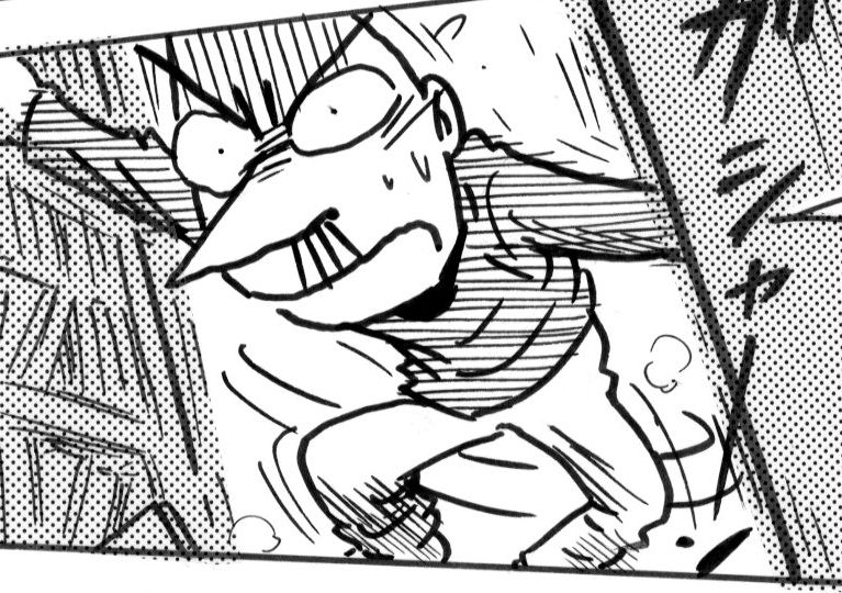 桜玉吉「3.11 金曜日」の1コマ。