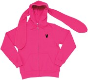 全員サービスの「ウサ耳パーカー」。※品物のデザインは変更になる場合があります。