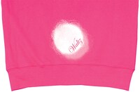 全員サービスの「ウサ耳パーカー」背面にはしっぽ風のプリントが施されている。※品物のデザインは変更になる場合があります。