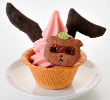 ソフトクリームBARにて販売される「1号室SS」。価格は730円。 (C)藤原ここあ/スクウェアエニックス・「妖狐×僕SS」製作委員会・MBS