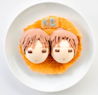 オリエンタルの青い月にて販売される「悠太・祐希ののび~るアイス」。価格は600円。(C)堀田きいち/スクウェアエニックス・「君と僕。」製作委員会