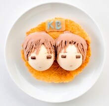 オリエンタルの青い月にて販売される「悠太・祐希ののび~るアイス」。価格は600円。(C)堀田きいち/スクウェアエニックス・「君と僕。」製作委員会