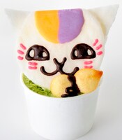 ダルチアーノで販売される「ニャンコ先生の酒盛りジェラート」。価格は700円。(C)緑川ゆき・白泉社/「夏目友人帳」製作委員会