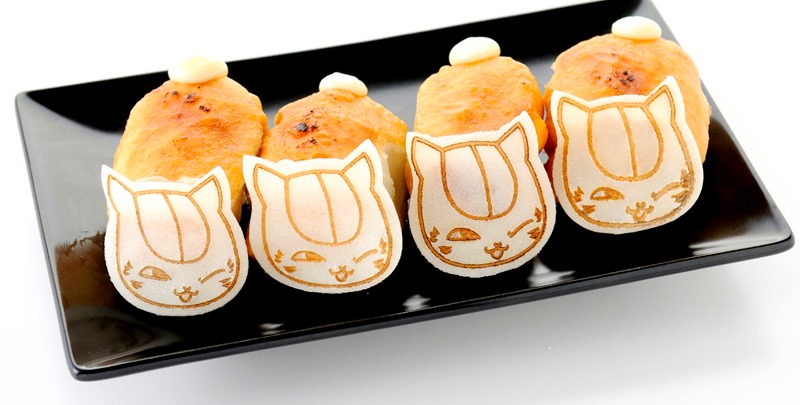 丸満で販売される「まんまるニャンコ先生餃子」。 価格は680円。(C)緑川ゆき・白泉社/「夏目友人帳」製作委員会