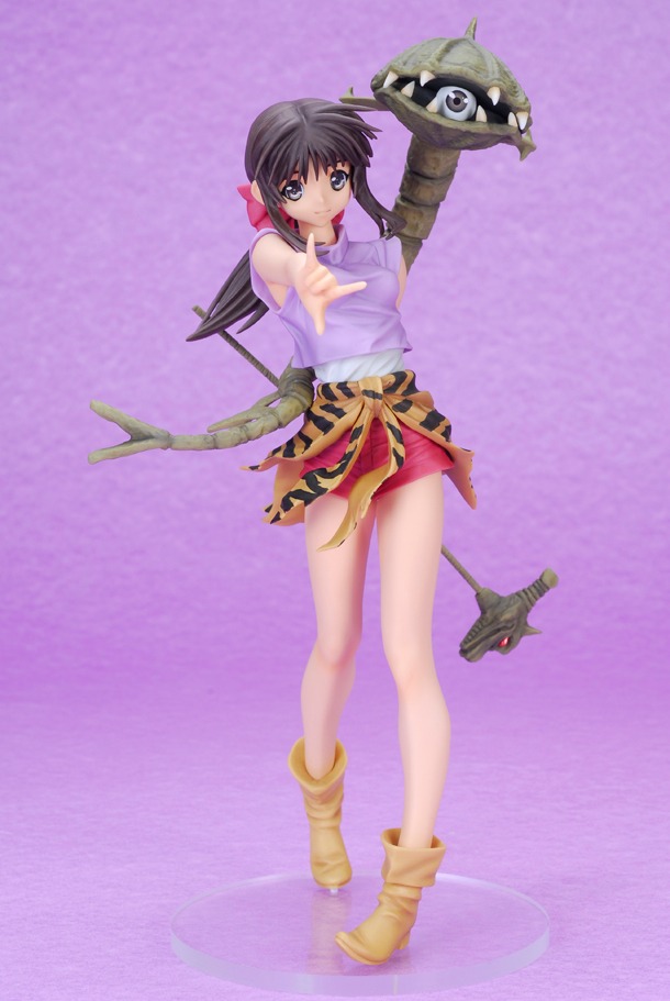 「キャラグミン パイ/三只眼」※写真は原型に塗装をした試作品。(C)高田裕三/講談社