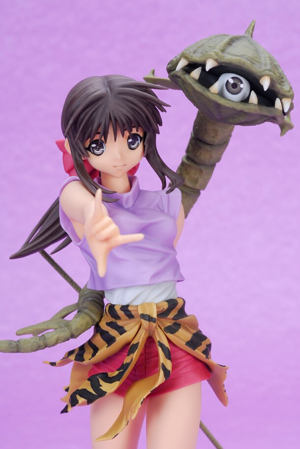 「キャラグミン パイ/三只眼」※写真は原型に塗装をした試作品。(C)高田裕三/講談社