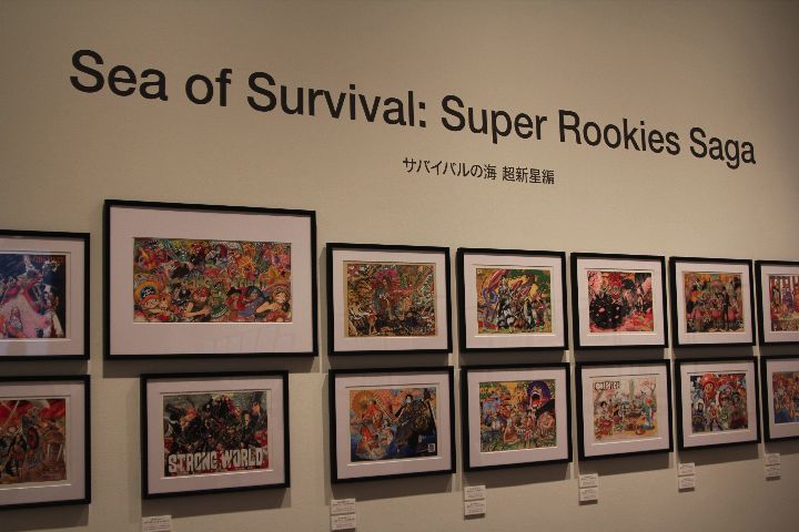 厳選された原画たち。