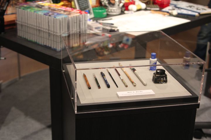 尾田栄一郎が実際に使用している画材。
