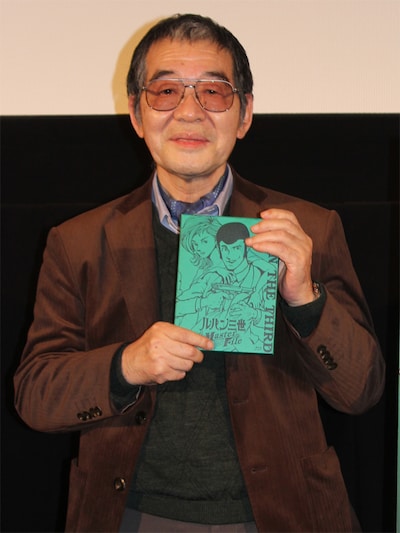 上映イベント「ルパン・ザ・night」でトークショーに出演したモンキー・パンチ。