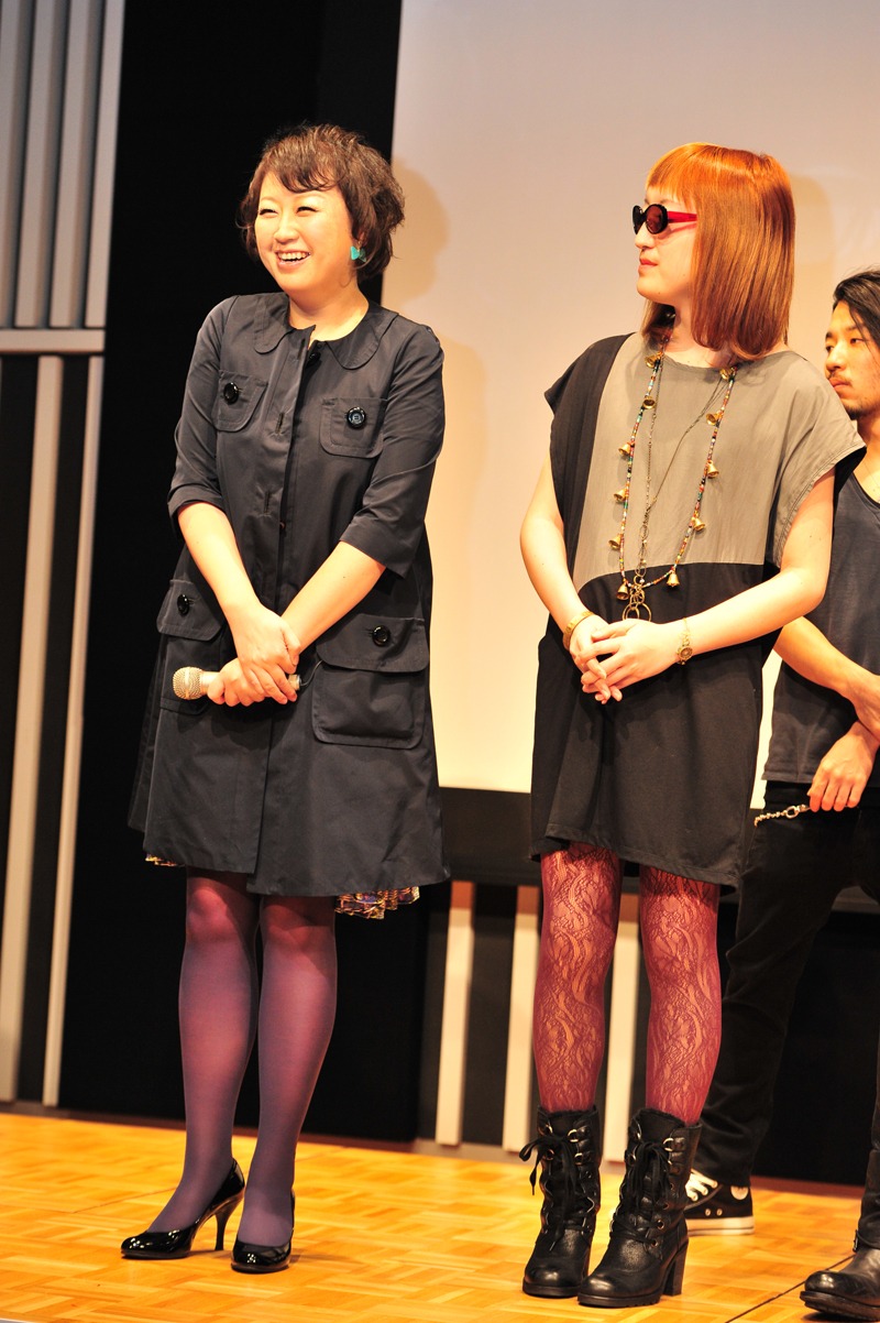 久保ミツロウと能町みね子。
