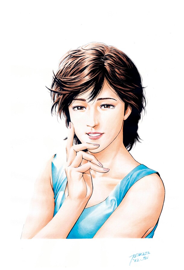 月刊コミックゼノン5月号では、このイラストの複製原画に伊倉一恵のサインが入ったものが3名に当たるプレゼントを実施中。