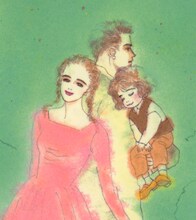 篠有紀子「花きゃべつ ひよこまめ」