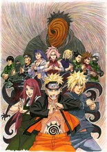 岸本斉史が描き下ろした「ROAD TO NINJA －NARUTO THE MOVIE－」メインビジュアル。(C)岸本斉史　スコット/集英社・テレビ東京・ぴえろ (C)劇場版NARUTO製作委員会 2012