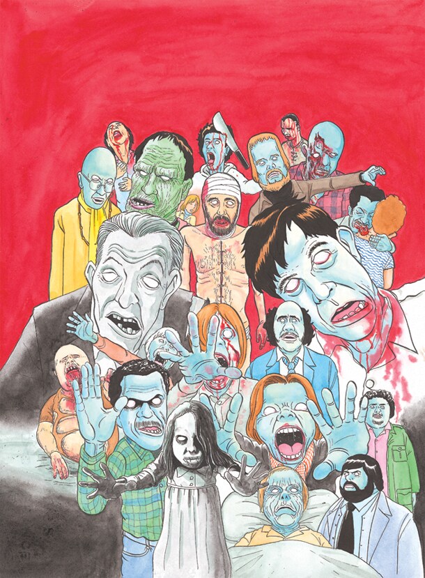 浜岡賢次「ゾンビの星」カット