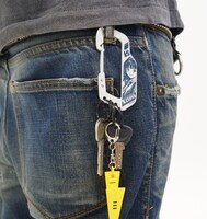 「I”s」葦月伊織カラビナの着用例。(C)桂正和／集英社