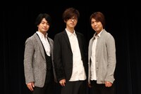 （左から）福山潤、櫻井孝宏、神谷浩史。