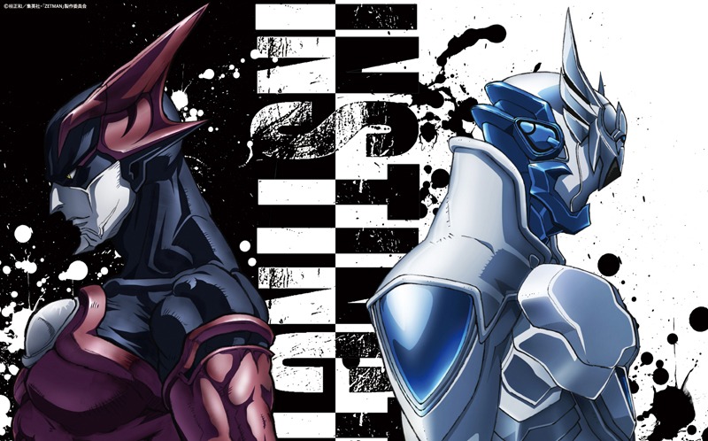 「ZETMAN」ZETMANストレートタンブラーのイラスト。(C)桂正和／集英社・「ZETMAN」製作委員会