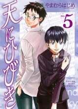 少年画報社から発売中の「天にひびき」5巻。(C)やまむらはじめ／少年画報社YKコミックス