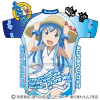 「イカ娘サイクルジャージ」半袖のバック。