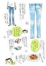 桜沢エリカ「エリカの偏愛クローゼット」より。